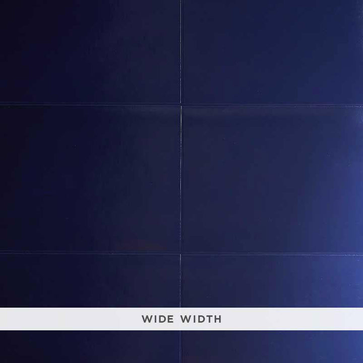 Glossed Vellum Navy 5008461 by Schumacher Wallpaper Luxe Wallcoverings 18.25" - Fabric Carolina -