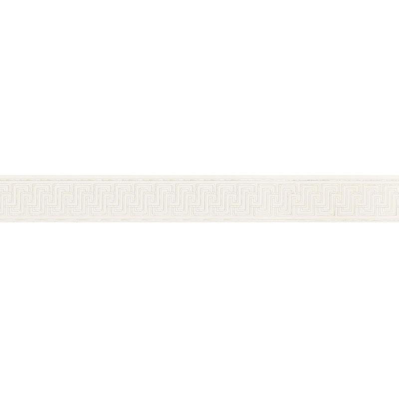 Labyrinth Tape Silver 66146 by Schumacher Trim Mary Mcdonald 2.5" - Fabric Carolina -