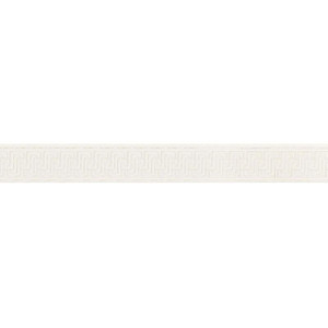 Labyrinth Tape Silver 66146 by Schumacher Trim