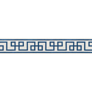 Octavius Tape Bleu 66165 by Schumacher Trim
