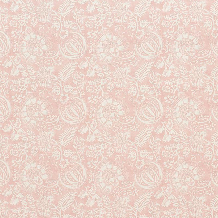 Pomegranate Print Petal 177693 by Schumacher Fabric Chambray 11.25" - Fabric Carolina -