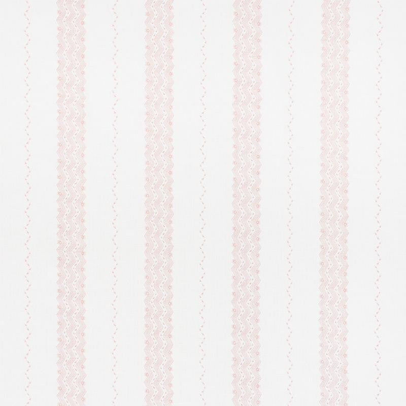 Nauset Stripe Blush 177702 by Schumacher Fabric Chambray 13.0" - Fabric Carolina -