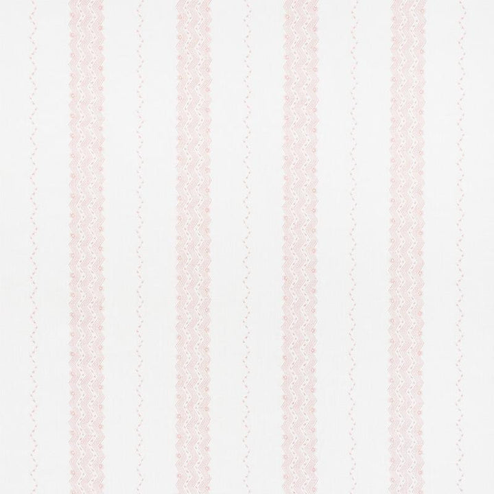 Nauset Stripe Blush 177702 by Schumacher Fabric Chambray 13.0" - Fabric Carolina -