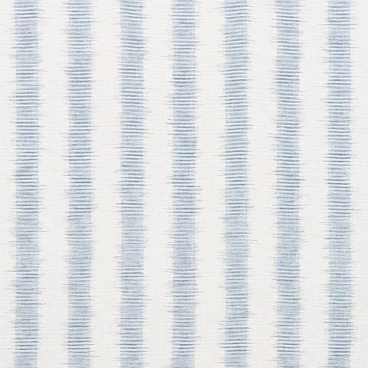 Attleboro Ikat Blues 177810 by Schumacher Fabric Chambray 13.75" - Fabric Carolina -