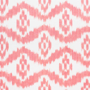 Madaket Ikat Rose 177822 by Schumacher Fabric