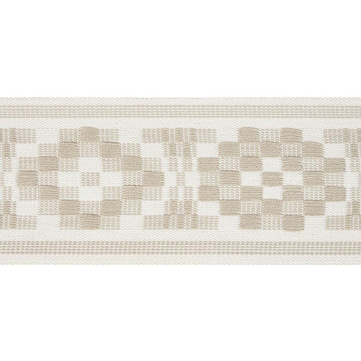 Maidstone Tape Linen 75314 by Schumacher Trim Chambray 6.12" - Fabric Carolina -