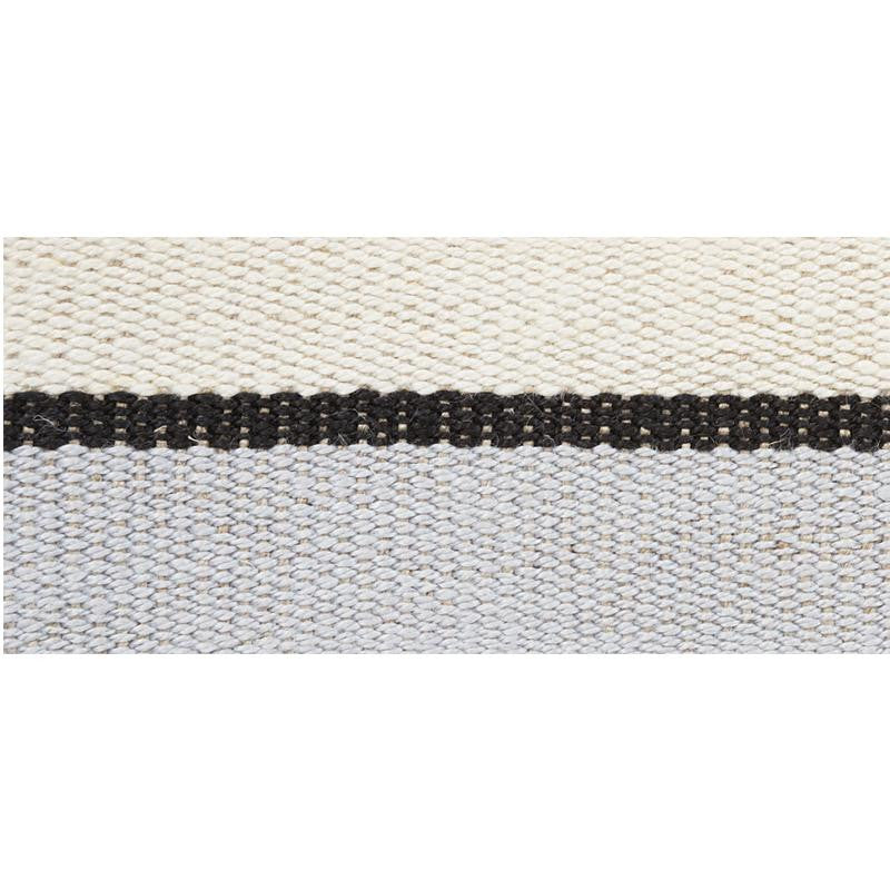 Ile Saint-Louis Medium Tape White Black & Silvery Blue 77010 by Schumacher Trim Stephanie Seal Brown - Fabric Carolina -
