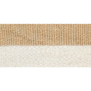 Modern Neutral Iii Medium Tape White & Gold 77040 by Schumacher Trim