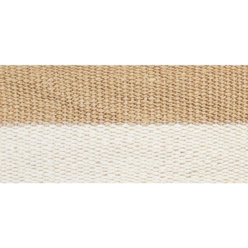 Modern Neutral Iii Medium Tape White & Gold 77040 by Schumacher Designer Trim Stephanie Seal Brown - Swanky Fabrics -