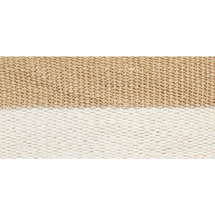 Modern Neutral Iii Medium Tape White & Gold 77040 by Schumacher Designer Trim Stephanie Seal Brown - Swanky Fabrics -