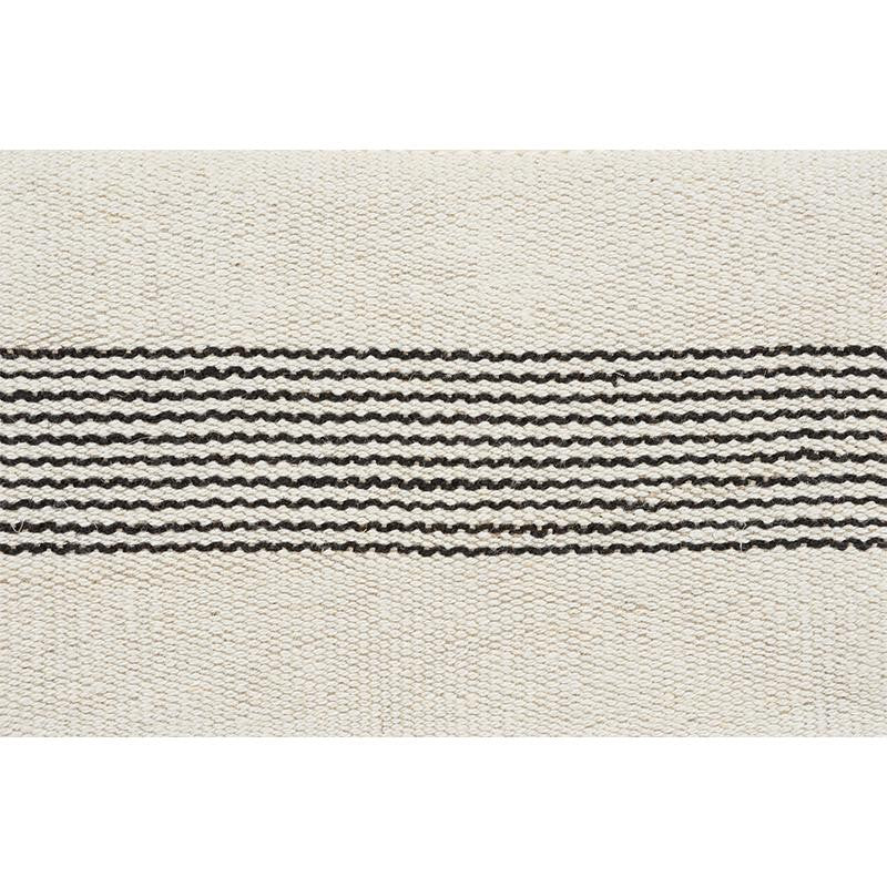 Agnes Wide Tape White & Black 77080 by Schumacher Trim Stephanie Seal Brown - Fabric Carolina -