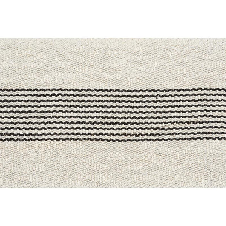 Agnes Wide Tape White & Black 77080 by Schumacher Trim Stephanie Seal Brown - Fabric Carolina -