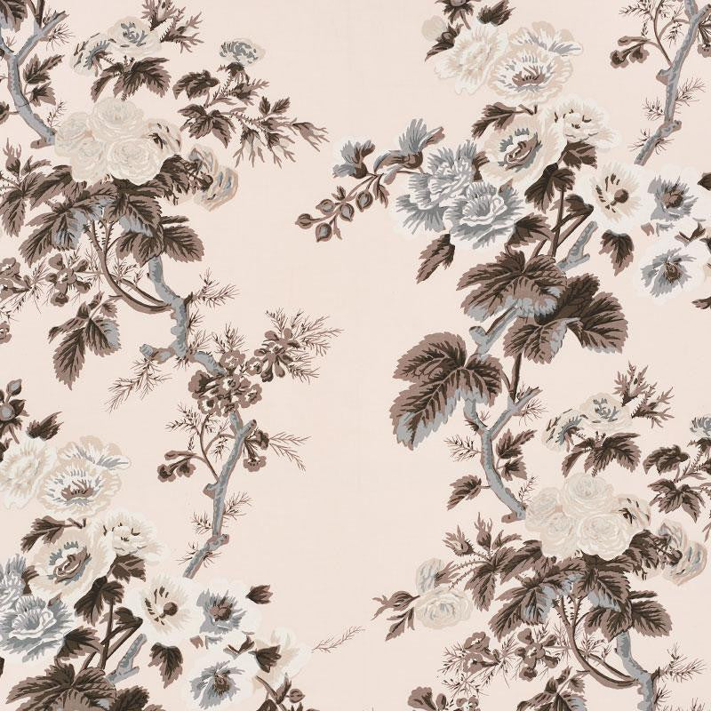 Pyne Hollyhock Blush 174454 by Schumacher Fabric Schumacher Classics 26.5" - Fabric Carolina -