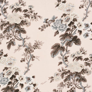 Pyne Hollyhock Blush 174454 by Schumacher Fabric