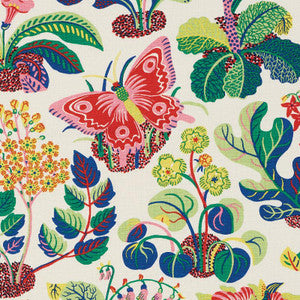Exotic Butterfly Spring 176184 by Schumacher Fabric