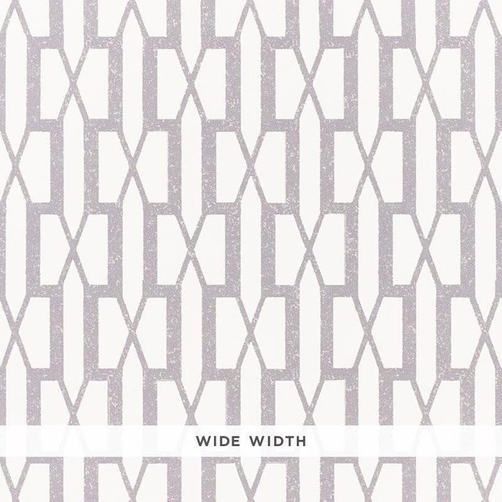Belvedere Grey 5007999 by Schumacher Wallpaper Veere Grenney 3.0" - Fabric Carolina -