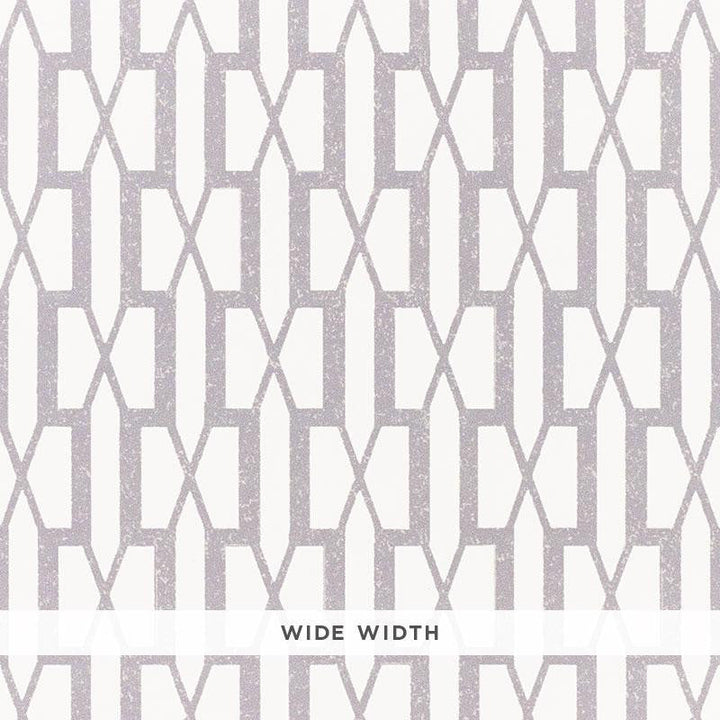 Belvedere Grey 5007999 by Schumacher Designer Wallpaper Veere Grenney 3.0" - Swanky Fabrics -