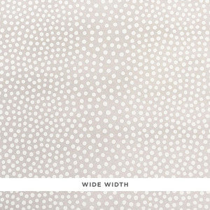 Raindots Vinyl Warm Silver 5008780 by Schumacher Wallpaper