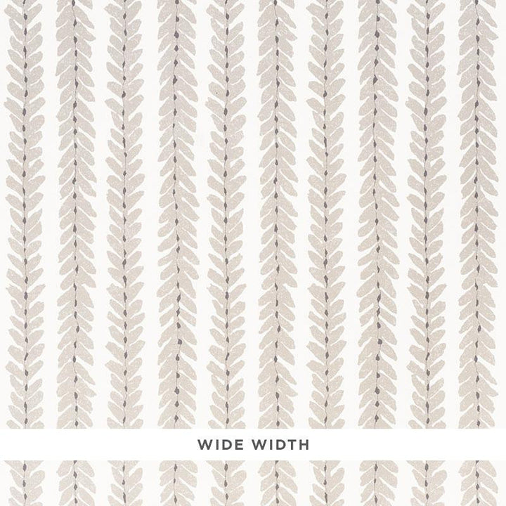 Woodperry Taupe 5008790 by Schumacher Wallpaper Veere Grenney 26.5" - Fabric Carolina -