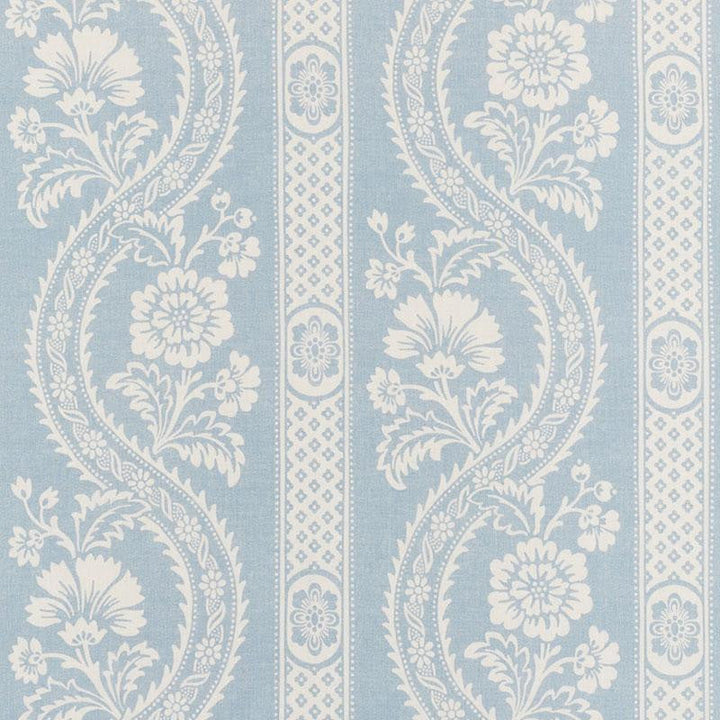 Versailles Blue 176950 by Schumacher Designer Fabric French Revolution 27.25" - Swanky Fabrics -