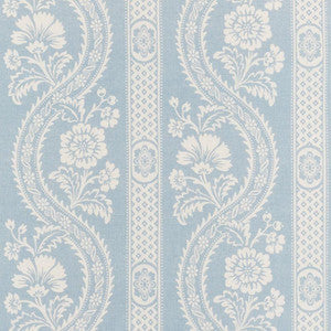 Versailles Blue 176950 by Schumacher Fabric