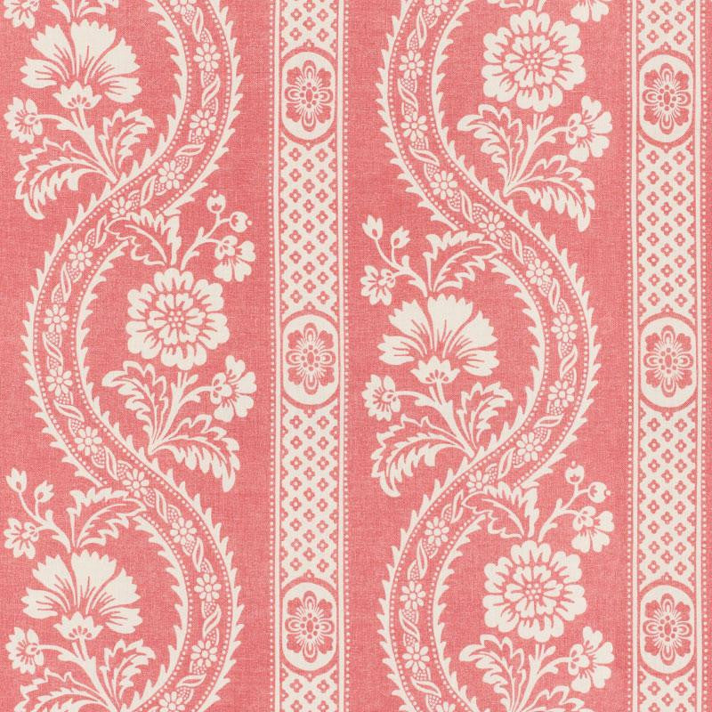 Versailles Raspberry 176953 by Schumacher Fabric French Revolution 27.25" - Fabric Carolina -