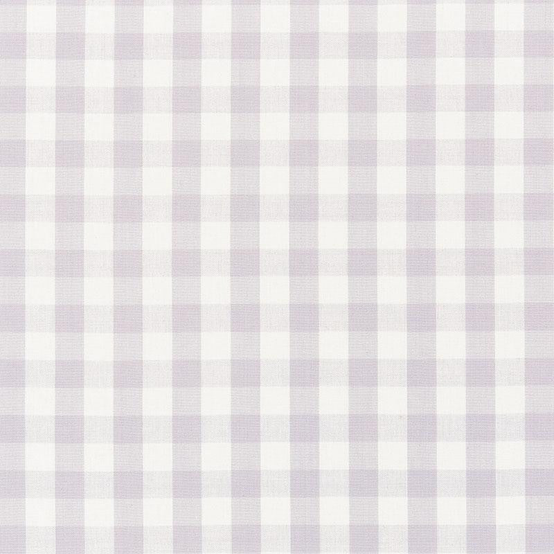 Elton Cotton Check Lilac 63067 by Schumacher Fabric French Revolution 1.25" - Fabric Carolina -