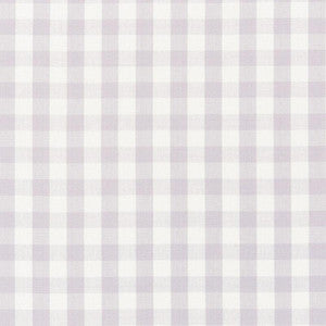 Elton Cotton Check Lilac 63067 by Schumacher Fabric