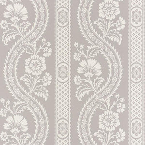 Versailles Grey 5008770 by Schumacher Wallpaper
