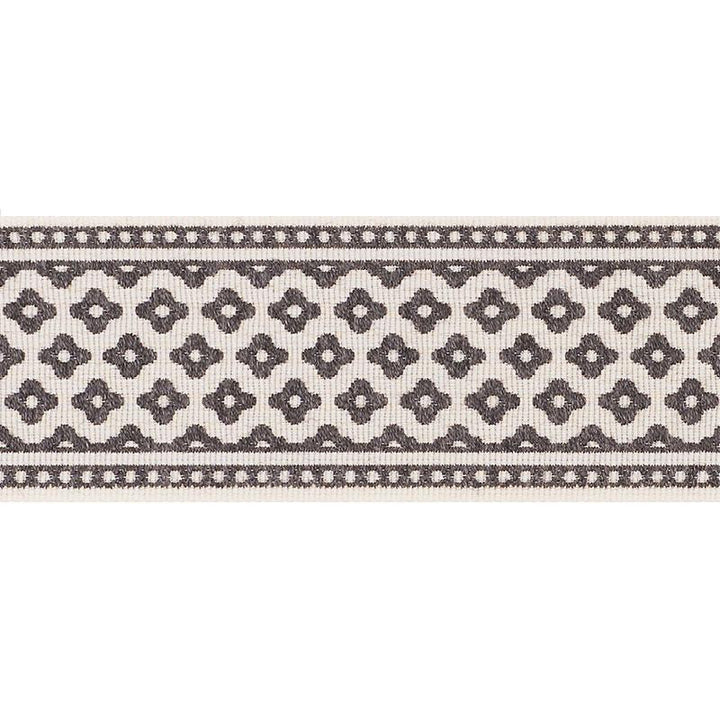 Cherie Tape Charcoal 72312 by Schumacher Trim French Revolution - Fabric Carolina -