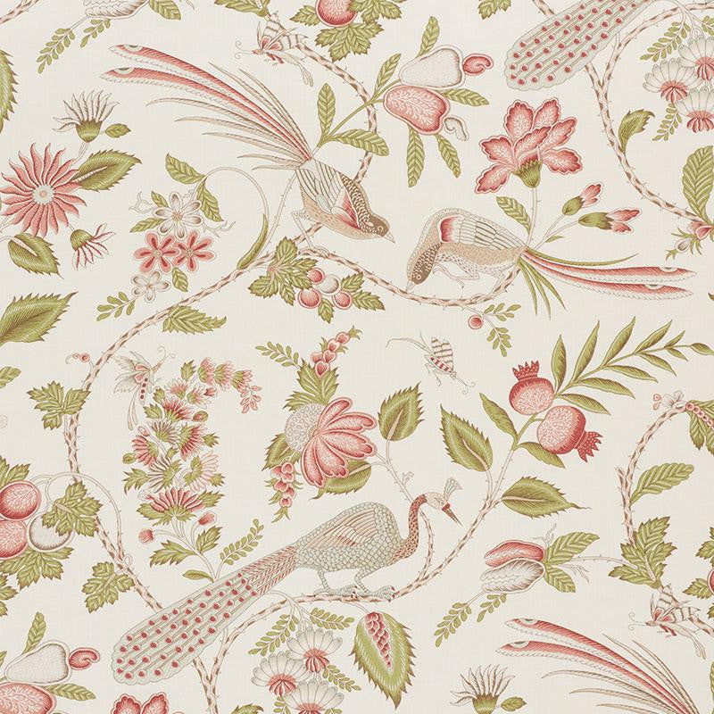 Campagne Mineral & Rose 175954 by Schumacher Fabric Country Chic 18.0" - Fabric Carolina -