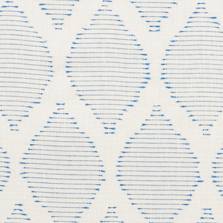 Dream Weaver Embroidered Sheer Marine 54833 by Schumacher Designer Fabric Modern Wovens 5.0" - Swanky Fabrics -