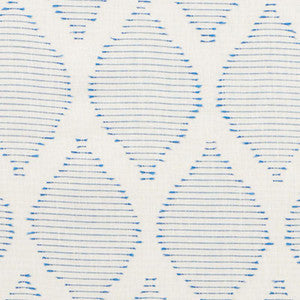 Dream Weaver Embroidered Sheer Marine 54833 by Schumacher Fabric