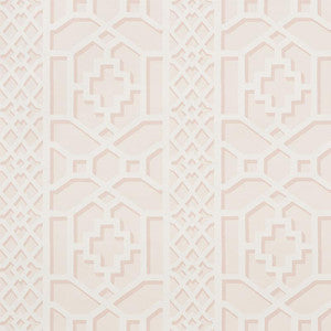 Zanzibar Trellis Blush 5006944 by Schumacher Wallpaper