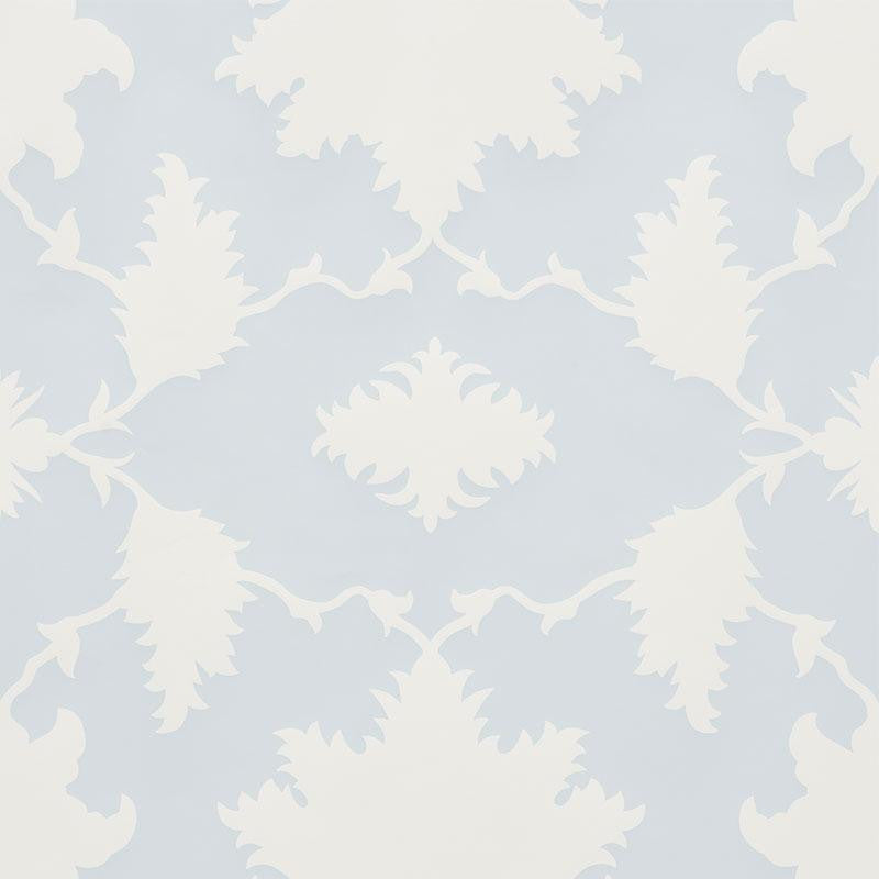 Garden Of Persia Mineral 5007150 by Schumacher Wallpaper Mary Mcdonald 27.25" - Fabric Carolina -