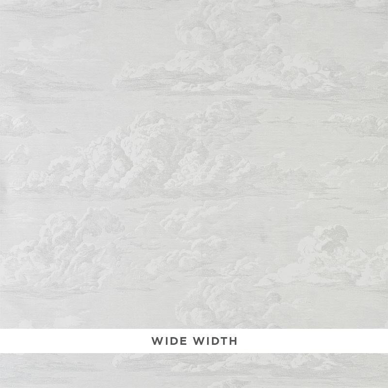 Cloud Toile Quartz 5009131 by Schumacher Wallpaper Modern Glamour 50.0" - Fabric Carolina -