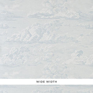 Cloud Toile Mineral 5009132 by Schumacher Wallpaper