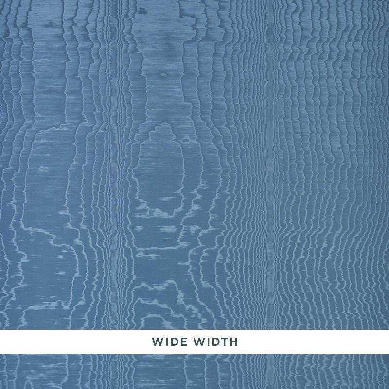Moir Wallcovering Ocean 5009672 by Schumacher Wallpaper Modern Glamour - Fabric Carolina -