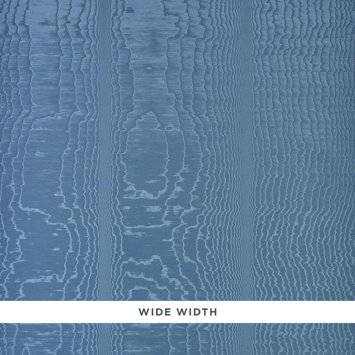 Moir Wallcovering Ocean 5009672 by Schumacher Wallpaper Modern Glamour - Fabric Carolina -