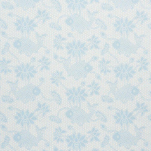 Lotus Batik Sky 5009751 by Schumacher Wallpaper