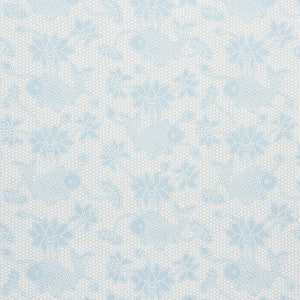 Lotus Batik Sky 5009751 by Schumacher Wallpaper