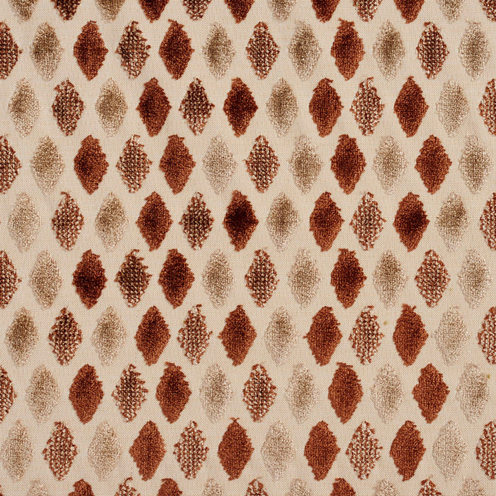 20790-07 by Charlotte Designer Fabric Cut Velvet 60% Polyester, 40% Rayon Europe Exceeds 100,000 Wyzenbeek Rubs (Heavy Duty) Horizontal: 2.5" x Vertical: 2" 54 Inches - Swanky Fabrics -