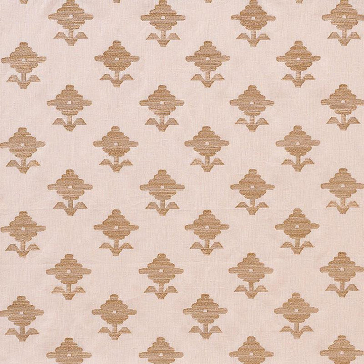 Rubia Embroidery Blush 74161 by Schumacher Fabric Easy Elements 5.75" - Fabric Carolina -