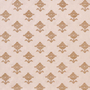 Rubia Embroidery Blush 74161 by Schumacher Fabric