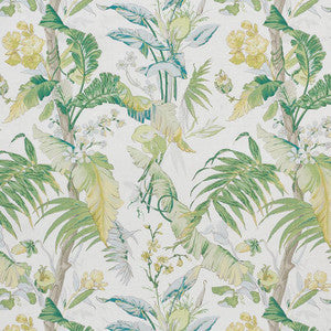 Tropique Citron 178131 by Schumacher Fabric