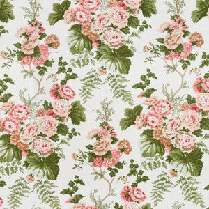 Wycombe Park Pink 178112 by Schumacher Fabric
