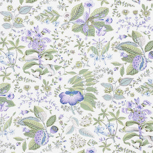 Pomegranate Botanical Purple 178120 by Schumacher Fabric