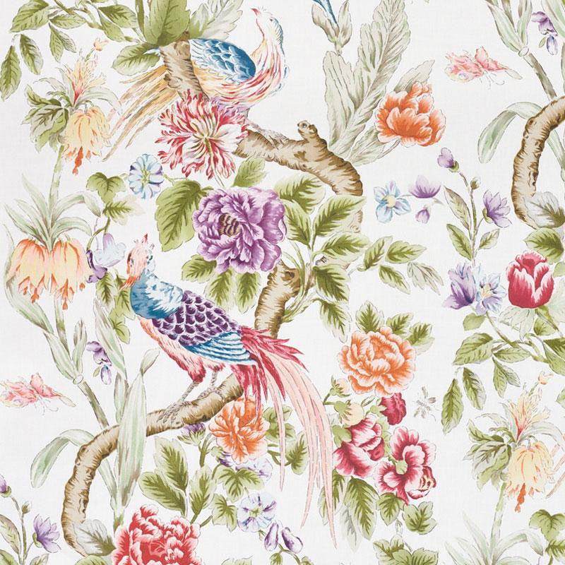 Majestic Garden Document 178160 by Schumacher Designer Fabric Schumacher Classics 26.0" - Swanky Fabrics -