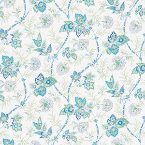 Emperor'S Vine Peacock 5009290 by Schumacher Wallpaper