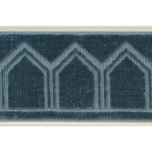Vizier Velvet Tape Patina 75731 by Schumacher Trim